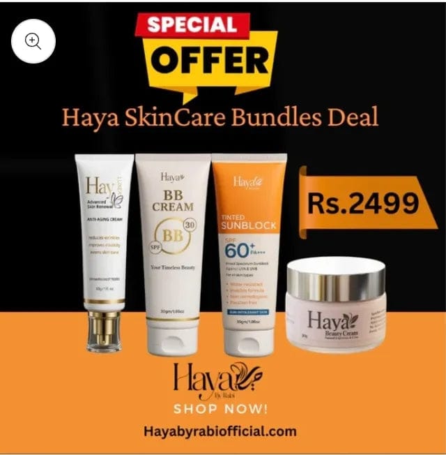 Haya by Rabi Pirzada 4in1 BuExtreme strong skin whitening